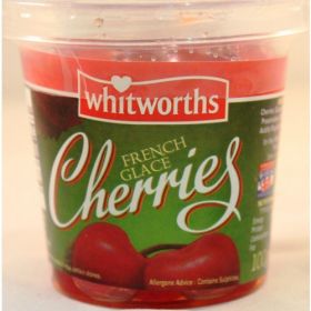 Whitworths French Glace Cherries 100g