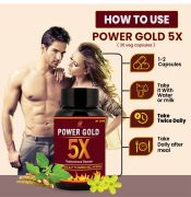 Medinutrica Ayurvedic Power Gold 5X 30 Veg Capsule