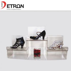 retail shoes acrylic display stand