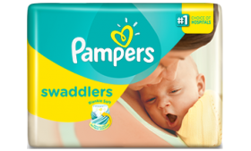 Pampers Swaddlers Diapers Size 1 |Storkkd Baby Bun