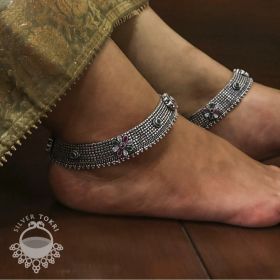 Silver Anklets