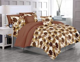 Printed cotton bed sheets