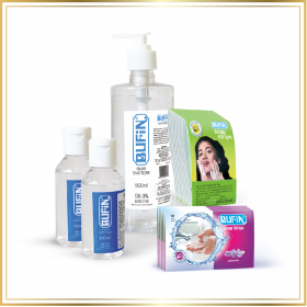 Bufin Hygiene Hamper contains the essential produc