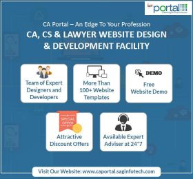 CA Portal (Website design and Development)