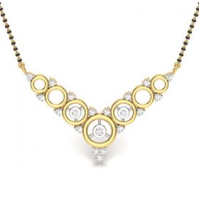 CLASPED CIRCLE MANGALSUTRA