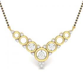 CLASPED CIRCLE MANGALSUTRA