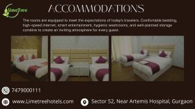 Modern Hotel Stay in Gurgaon with Easy Access 