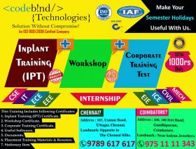 inplant training in coimbatore