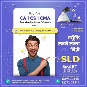 Smart learning destination video lectures for ca