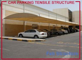 Tensile Car Parking Structure