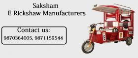 E Rickshaw Manufacturers