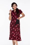 Red Ikat Dress