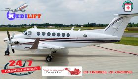 Medilift Air Ambulance Service in Delhi