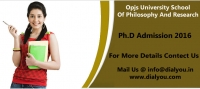 OPJS University School Of Philosophy And Research,