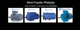 Bharat Bijlee Industrial Three Phase Motors,