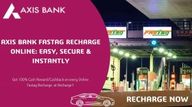 Axis bank fastag Recharge
