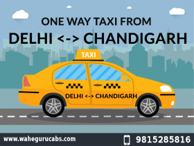 Chandigarh to Delhi Cab