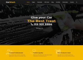 Car Wash WordPress Theme