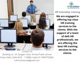 HR Internship Training