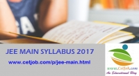 JEE Main Syllabus