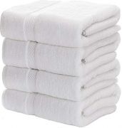 Luxury hotel bath towels