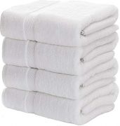 Luxury hotel bath towels