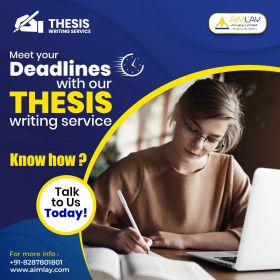 Thesis Writing Services in India