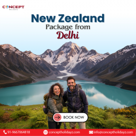 New Zealand Package from Delhi 