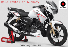 Bike on rent in Lucknow
