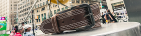 Mens and Womens Leather Belt