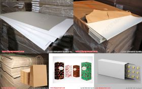 Coated Uncoated Board, Grey White Duplex Board 