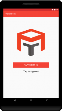 Visitor Book App