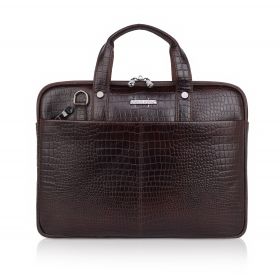 MarkStyling Crocodile Texture Laptop Bag