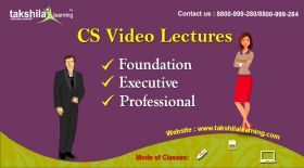 Company Secretary (CS) Preparation online classes 
