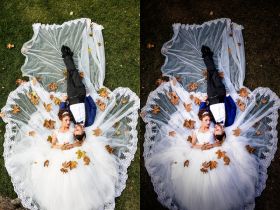 Wedding photo editing service