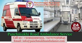 Panchmukhi Road Ambulance Service in Delhi 