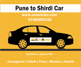 Pune to Shirdi Car Rental Service