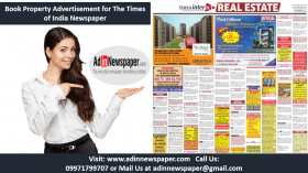 Property Advertisement in Newspaper Book Ad Online