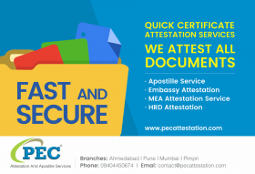 PEC Attestation And Apostille Services Ind Pvt Ltd