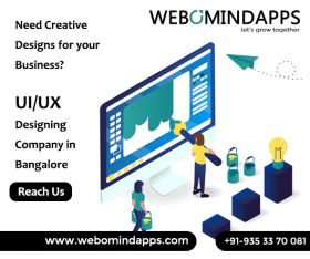 UI UX Design Company in Bangalore - Webomindapps 