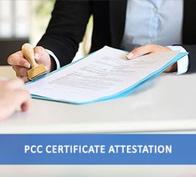 PCC Attestation | Police Clearance Certificate Att