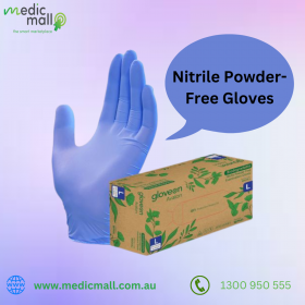 Get nitrile powder free medical gloves - MedicMall