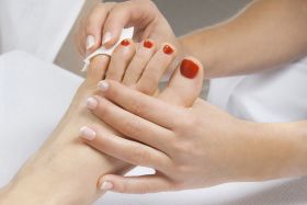 pedicure and manicure