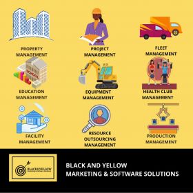 Black and Yellow Marketing and Software Solutions