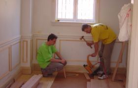 Hardwood Floor Installation