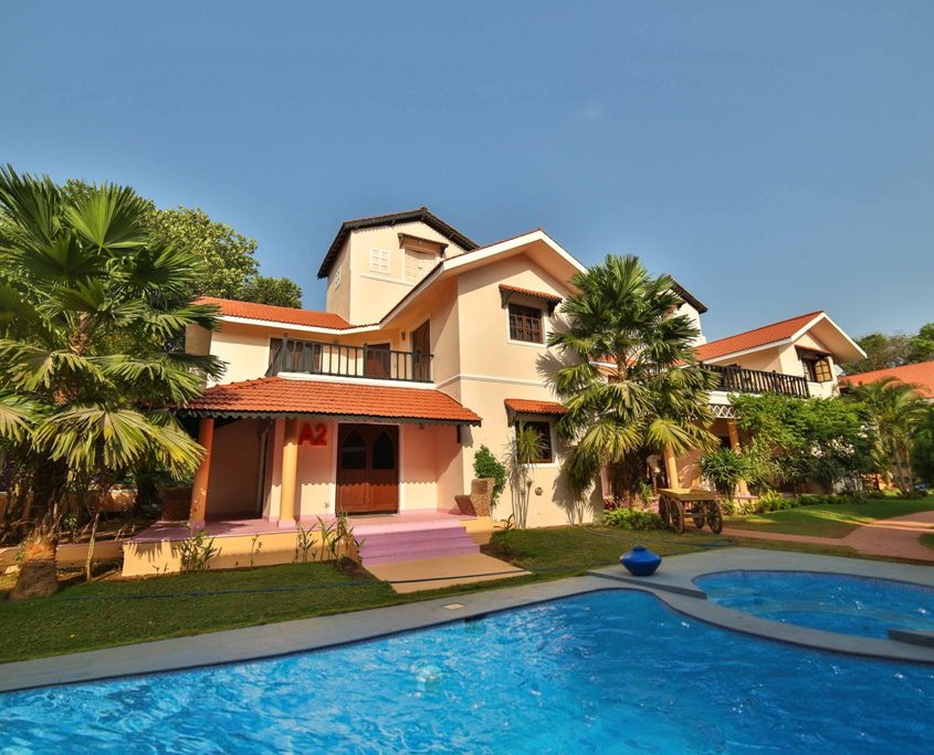 Resort near baga beach at affordable rates