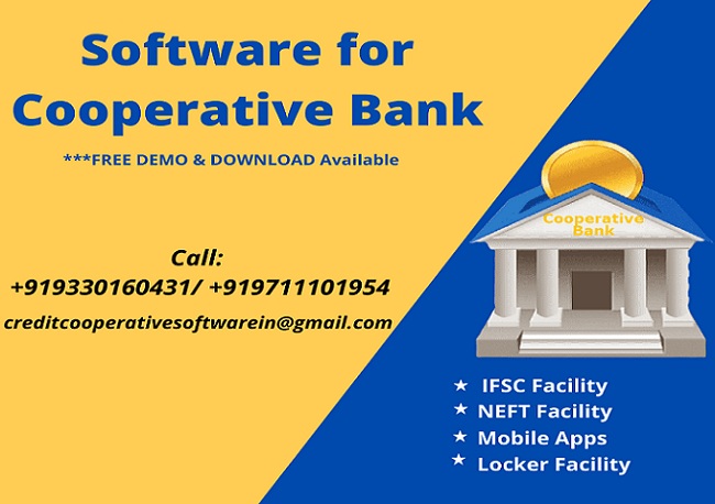 Software for Cooperative Bank in West Bengal