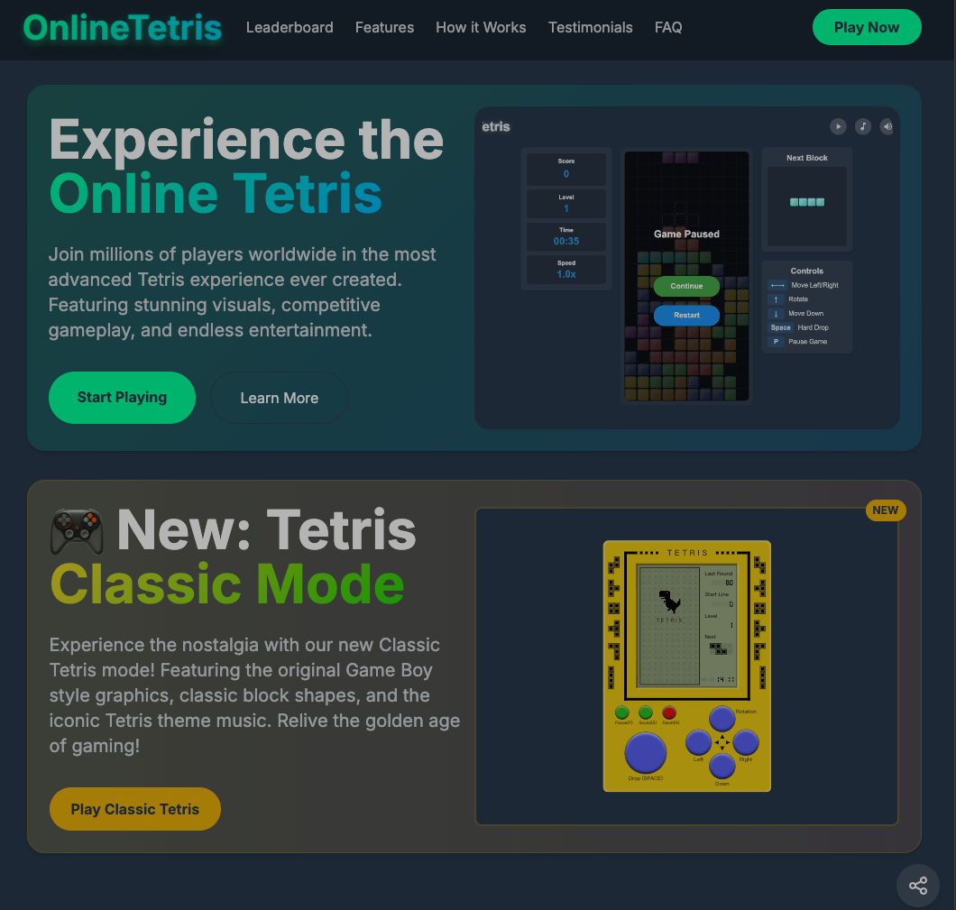 Free Tetris