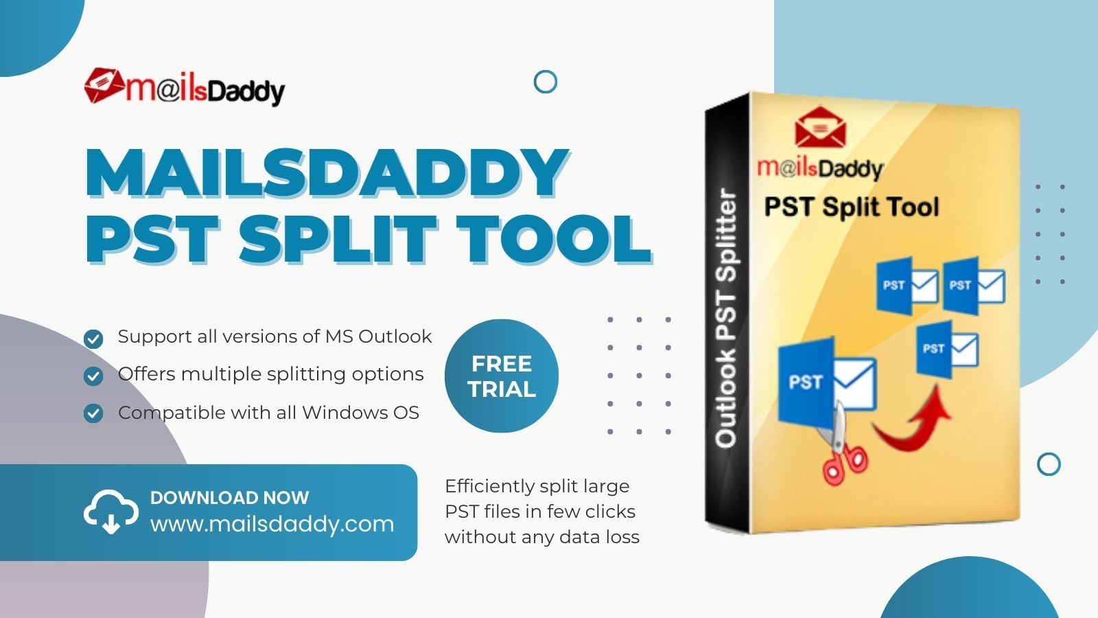 MailsDaddy PST Splitter Software