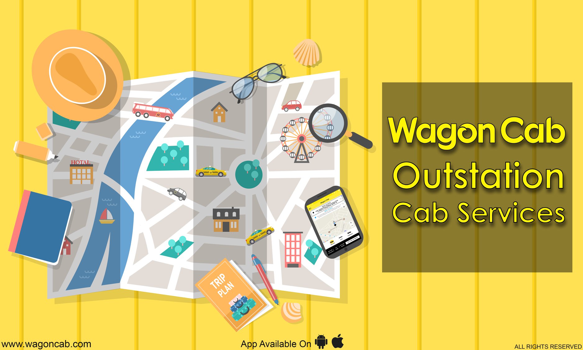 Outstation Cab Service in Gurgaon -Wagon cab